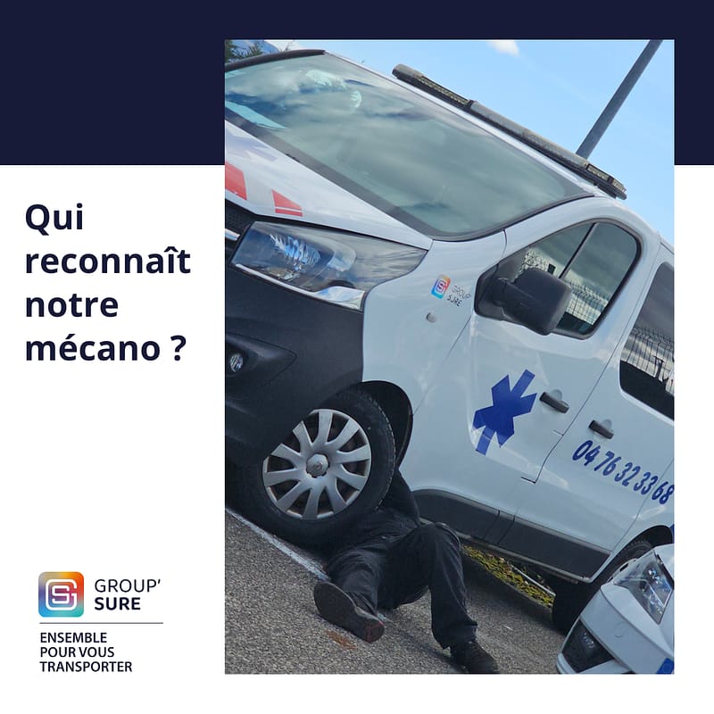Entretien d’un véhicule sanitaire Group’Sure
