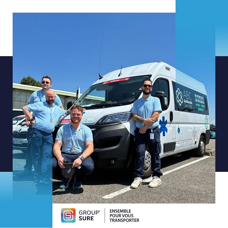 Équipe Group’Sure mobilisée sur l’Alpes Isère Tour